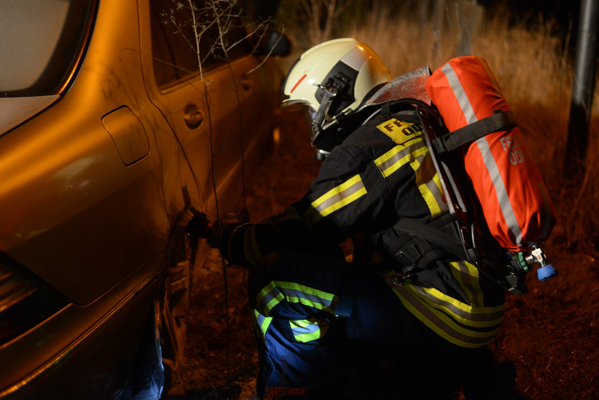 Versuchte Brandstiftung - Blaulichtreport Zittau