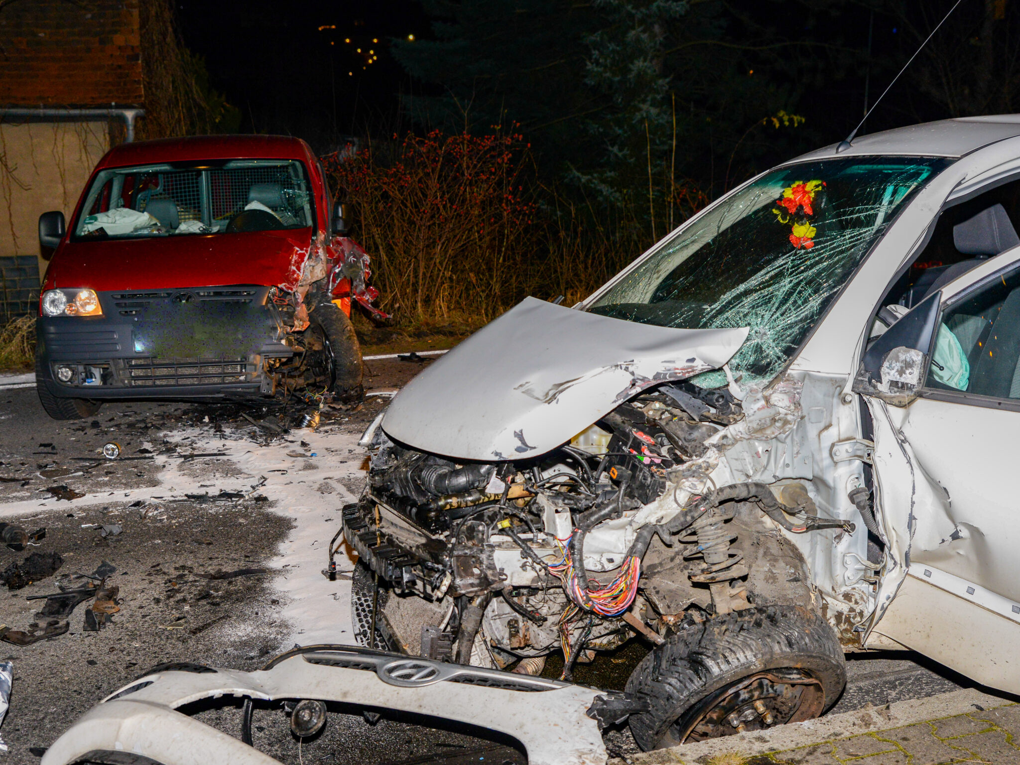 Schwerer Unfall In Oderwitz - Blaulichtreport Zittau