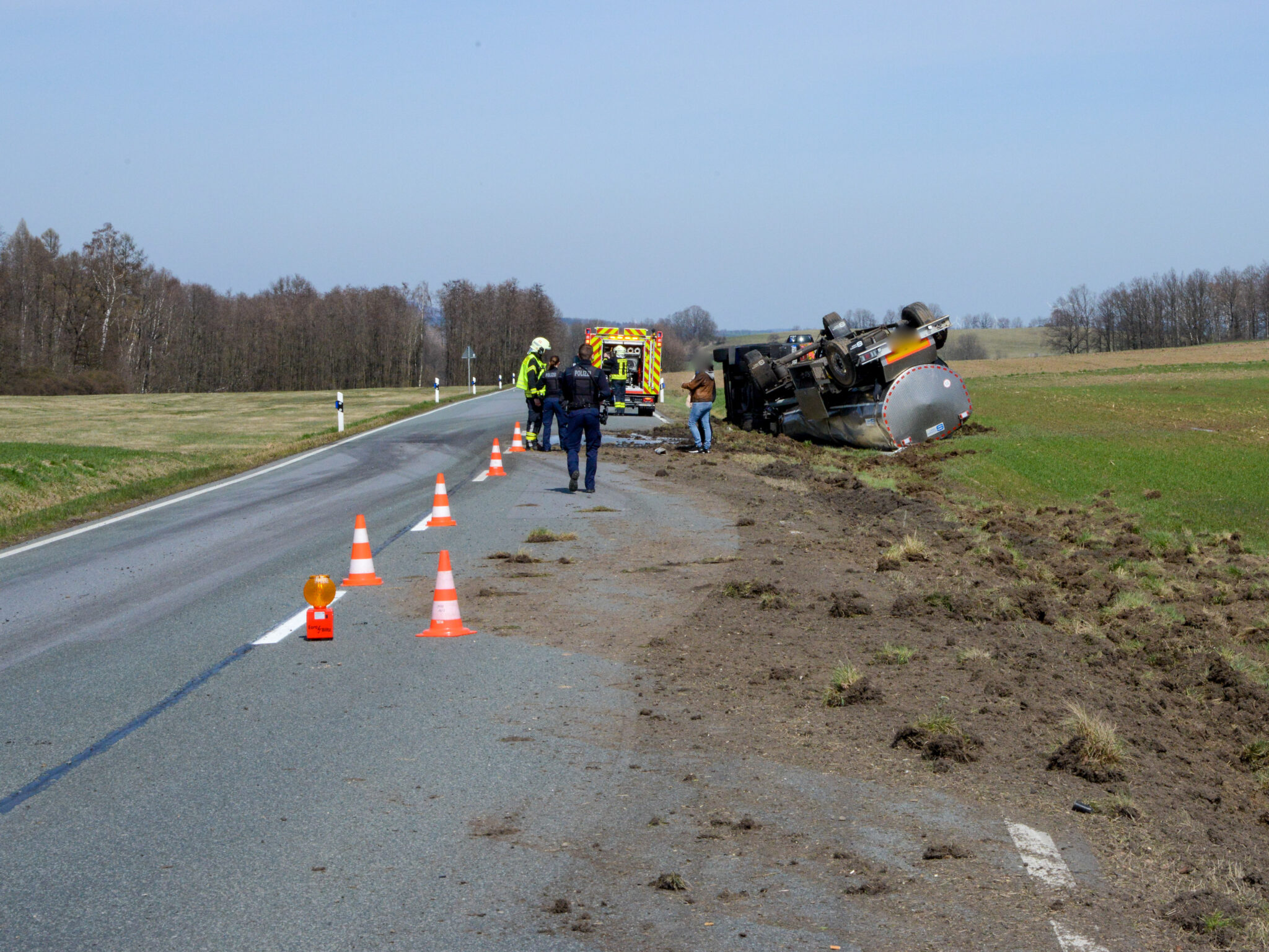 Unfall B178 Grosshennersdorf Heute