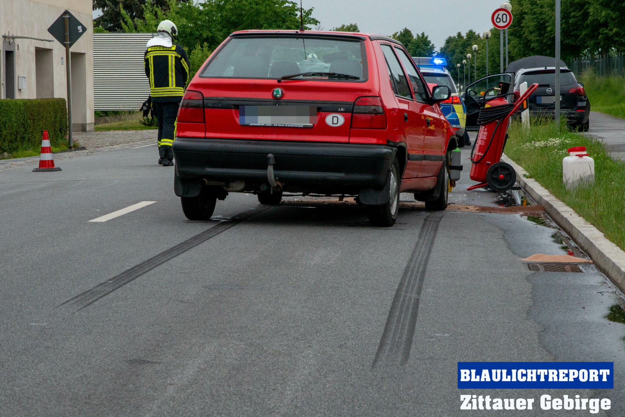 Mehrere Verletzte Bei Unfall In Oderwitz - Blaulichtreport Zittau