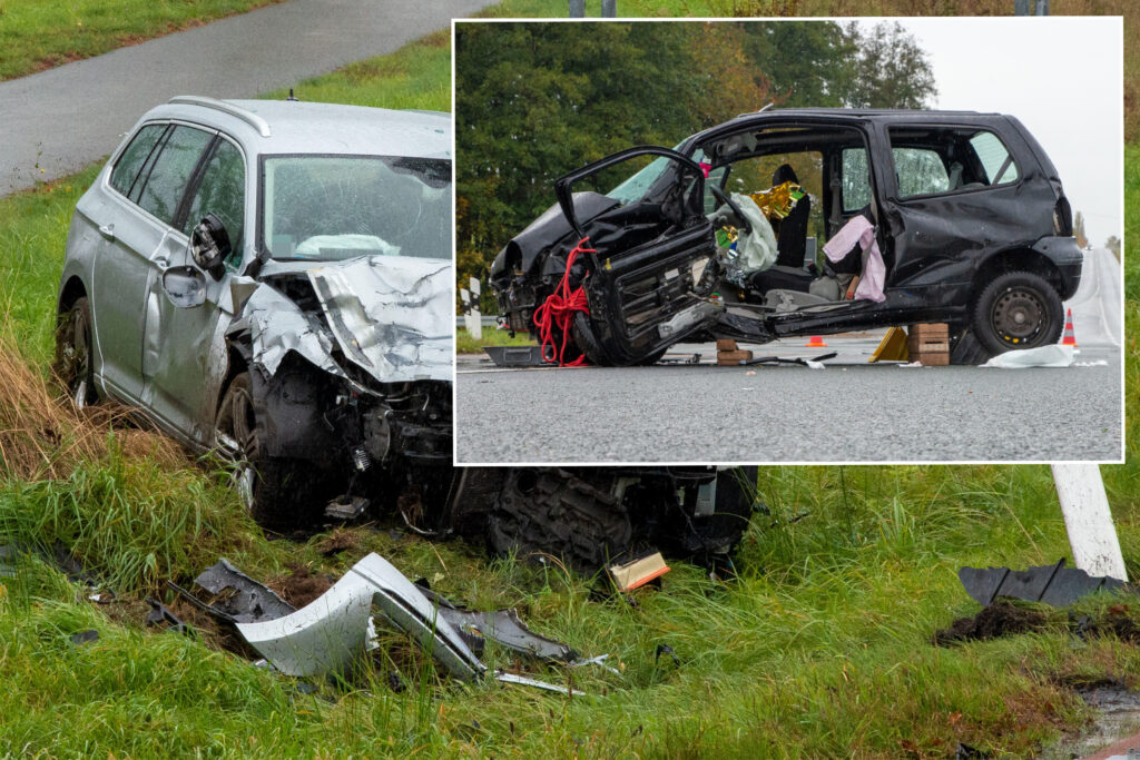 Schöpstal: Frau Bei Crash Auf B115 In Auto Eingeklemmt ...