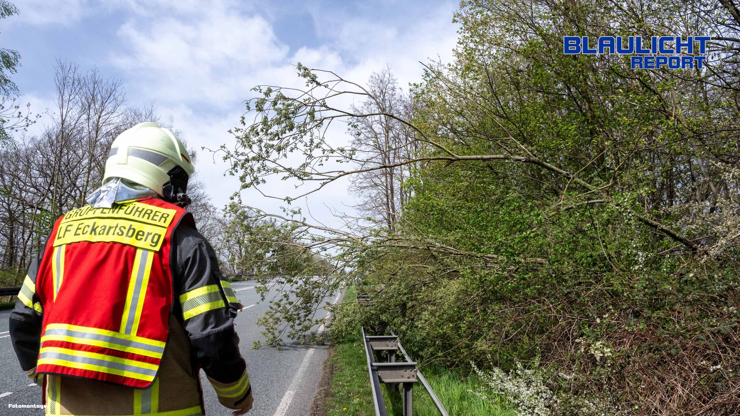 Böen sorgen für Feuerwehreinsätze