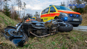 Motorradunfall im Zittauer Gebirge