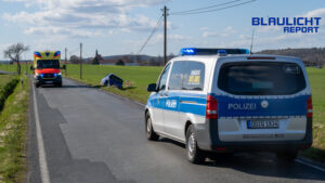 Alkoholfahrt endet im Graben – 63-Jährige verursacht Unfall bei Großhennersdorf