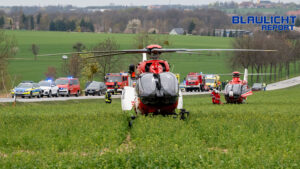 Schwerer Verkehrsunfall auf der S112 fordert zahlreiche Verletzte – Straße voll gesperrt