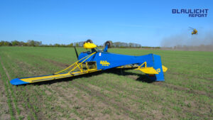 Kleinflugzeug bei Elsterheide verunfallt