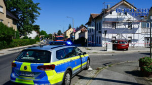 Verfolgungsjagd endet mit Crash gegen Wohnhaus