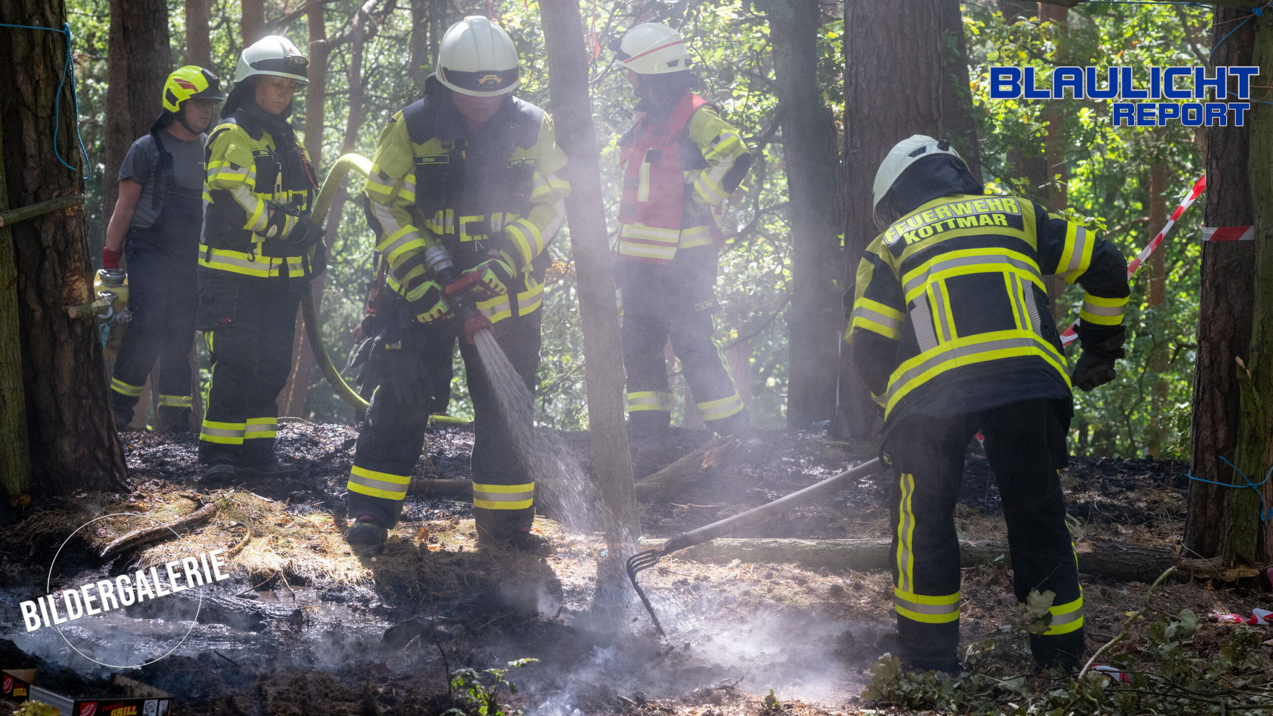 War unerlaubtes Grillen im Wald der Auslöser für den Waldbrand am Eichberg?
