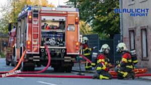 Brand in Zittau: Feuerwehr löscht Brand in Einfamilienhaus